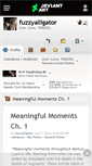 Mobile Screenshot of fuzzyalligator.deviantart.com