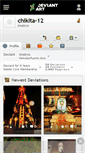 Mobile Screenshot of chikita-12.deviantart.com