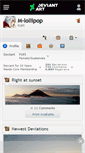 Mobile Screenshot of m-lollipop.deviantart.com