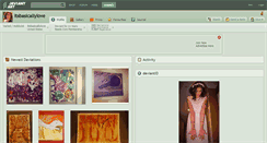 Desktop Screenshot of itsbasicallylove.deviantart.com