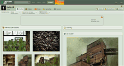 Desktop Screenshot of hella19.deviantart.com