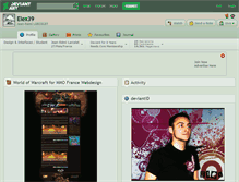 Tablet Screenshot of elex39.deviantart.com