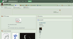 Desktop Screenshot of invader-kimi.deviantart.com