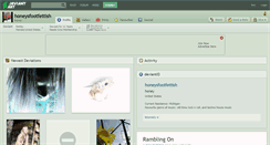 Desktop Screenshot of honeysfootfettish.deviantart.com