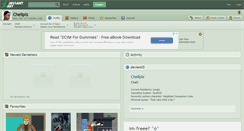Desktop Screenshot of chellplz.deviantart.com
