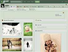 Tablet Screenshot of jayja.deviantart.com