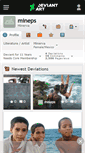 Mobile Screenshot of mineps.deviantart.com
