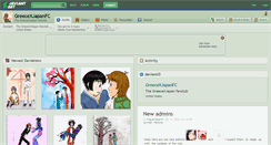 Desktop Screenshot of greecexjapanfc.deviantart.com