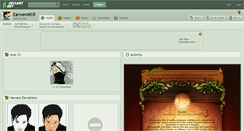 Desktop Screenshot of earwenmcr.deviantart.com