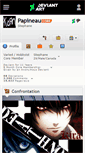 Mobile Screenshot of papineau.deviantart.com