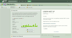 Desktop Screenshot of close-up-art.deviantart.com
