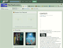 Tablet Screenshot of pink-floyd-lovers.deviantart.com