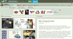 Desktop Screenshot of andrexx.deviantart.com