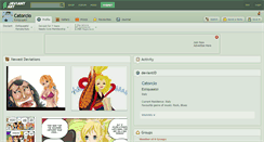Desktop Screenshot of catorcio.deviantart.com