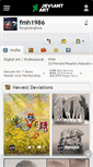 Mobile Screenshot of fmh1986.deviantart.com