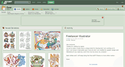 Desktop Screenshot of eyue.deviantart.com