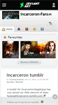 Mobile Screenshot of incarceron-fans.deviantart.com