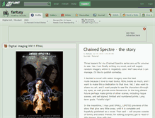 Tablet Screenshot of fantusy.deviantart.com