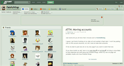Desktop Screenshot of fatefulwings.deviantart.com