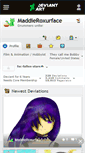 Mobile Screenshot of maddieroxurface.deviantart.com