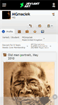 Mobile Screenshot of mgmaciek.deviantart.com