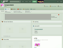 Tablet Screenshot of loveparadeplz.deviantart.com