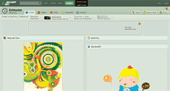 Desktop Screenshot of echtoctet.deviantart.com