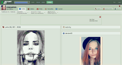 Desktop Screenshot of crazyemm.deviantart.com