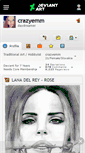 Mobile Screenshot of crazyemm.deviantart.com