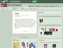 Tablet Screenshot of naruto-next-genxd.deviantart.com