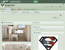 Tablet Screenshot of george-streets.deviantart.com