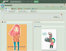 Tablet Screenshot of ieramoshi2.deviantart.com