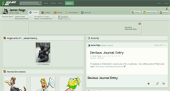 Desktop Screenshot of james-paige.deviantart.com