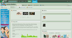 Desktop Screenshot of ancient-beasts.deviantart.com