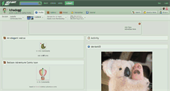 Desktop Screenshot of ichadoggi.deviantart.com