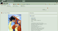 Desktop Screenshot of luffy12356.deviantart.com