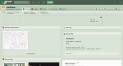 Desktop Screenshot of kimikime.deviantart.com