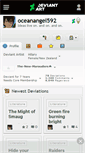 Mobile Screenshot of oceanangel592.deviantart.com