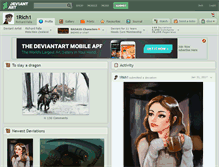 Tablet Screenshot of 1rich1.deviantart.com