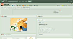 Desktop Screenshot of gab-chan.deviantart.com