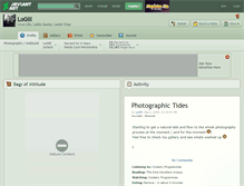 Tablet Screenshot of logill.deviantart.com