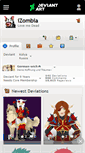 Mobile Screenshot of izombia.deviantart.com