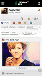 Mobile Screenshot of dajeerah.deviantart.com