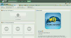 Desktop Screenshot of mtjpub.deviantart.com