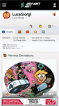 Mobile Screenshot of lucagiorgi.deviantart.com