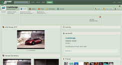 Desktop Screenshot of crashdesign.deviantart.com
