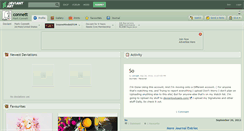 Desktop Screenshot of connett.deviantart.com