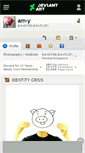 Mobile Screenshot of am-y.deviantart.com