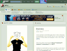Tablet Screenshot of am-y.deviantart.com