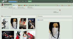 Desktop Screenshot of ninjanana707.deviantart.com
